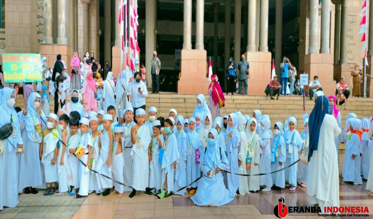 TKIT Raudhatul Jannah Ikuti Manasik Haji Cilik TK Tingkat Kota Samarinda