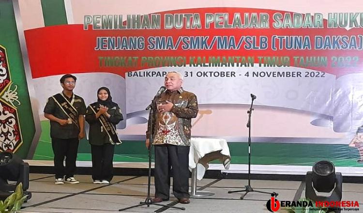Isran Noor: Duta Pelajar Sadar Hukum untuk Membangun Karakter Bangsa