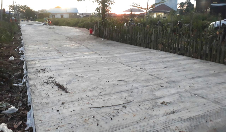 Disperkim Benahi Jalan Lingkungan dan Drainase, 60 Persen di Ibukota Kutim, 40 Persen di Kecamatan