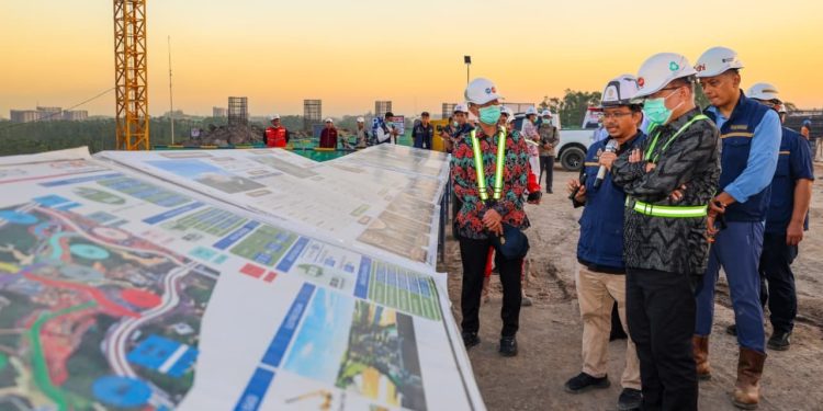 Hakim Konstitusi Arsul Sani Tinjau Langsung IKN, Progres Pembangunan Gedung MK Capai 11,8 persen