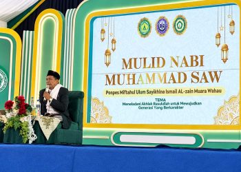 MAULID NABI MUHAMMAD SAW;  Mewujudkan Generasi Berilmu dan Berakhlak Mulia