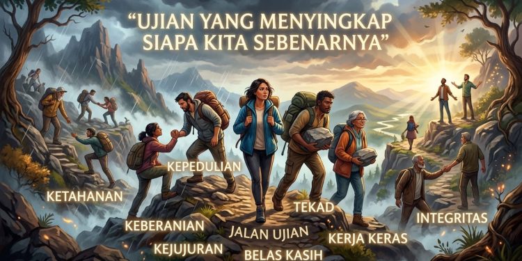 Ujian yang Menyingkap Siapa Kita Sebenarnya
