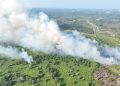 Jinakkan Api di Sepaku, Tim Pemadam PPU Terjang Kegelapan Malam Gunung Tengkorak